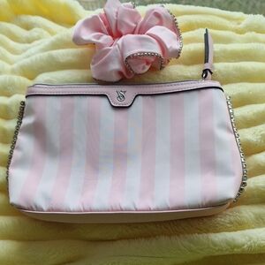 Victoria Secret Pouch With Scrunchie